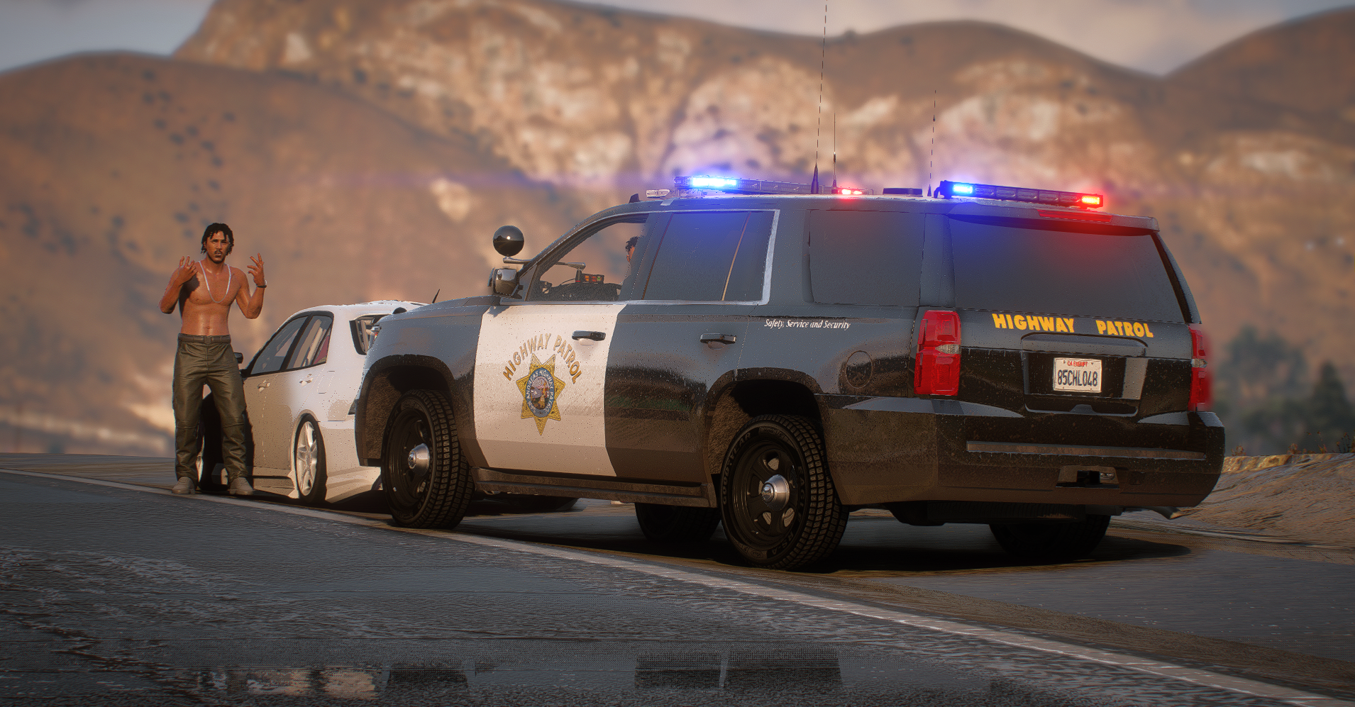 HP Traffic Stop